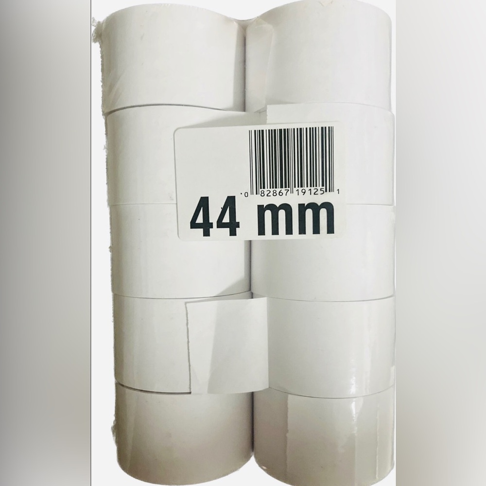 44mm Register  Receipt Paper 10 (ten) Rolls New